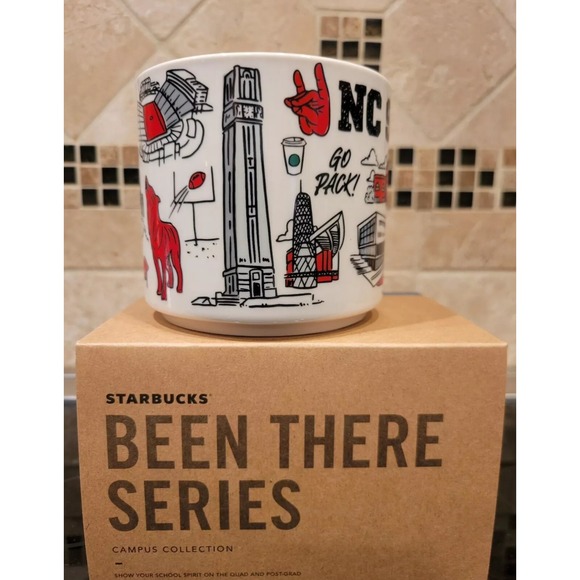 Starbucks Been There Series Campus Collection - NC State Hot Mug RARE #15 - Picture 3 of 8